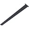 Ekena Millwork 2 1/2"W x 38"D Countertop Island Steel Heavy Duty Bracket w/ Flange, Powder Coated Black BKTM02X38IBPBL - alternate 3
